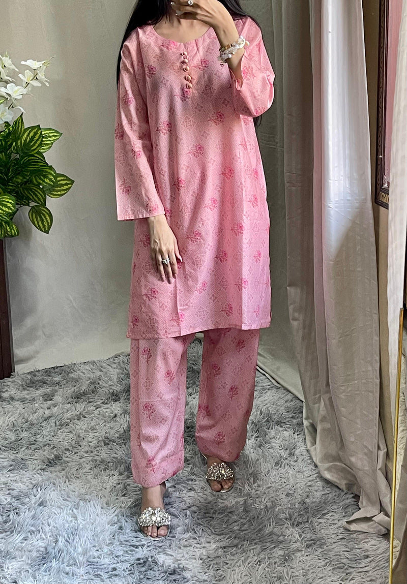 Printed Farshi 2PC (Lawn) D-44