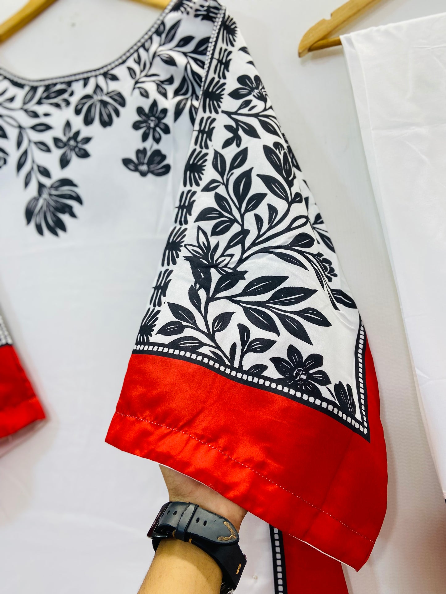 Elegant Kaftaan 2PC (Swiss Silk) D-90