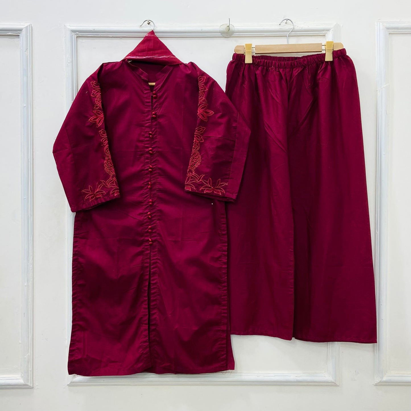 Eid Series: 3PC (Premium Cotton) D-499