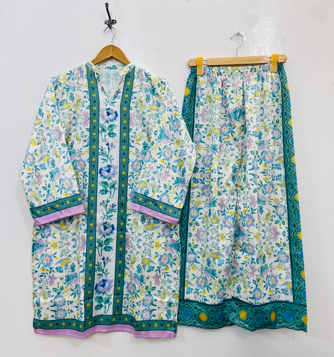 Garden Co-Ord Sets (Swiss Silk) D-138