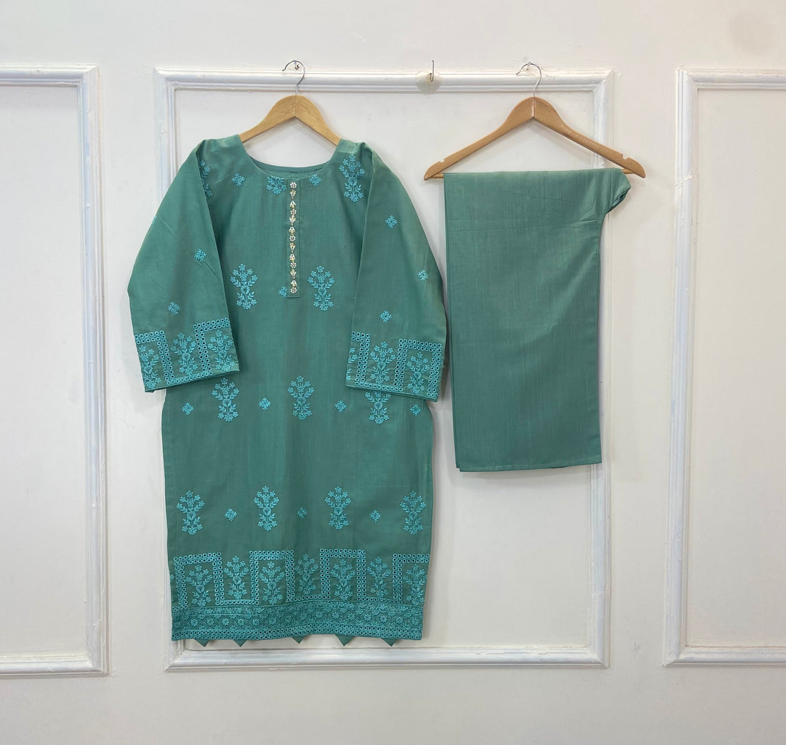 Gracy Chicken Kari Edit 2PC (Khaddar) (Best Seller) D-202