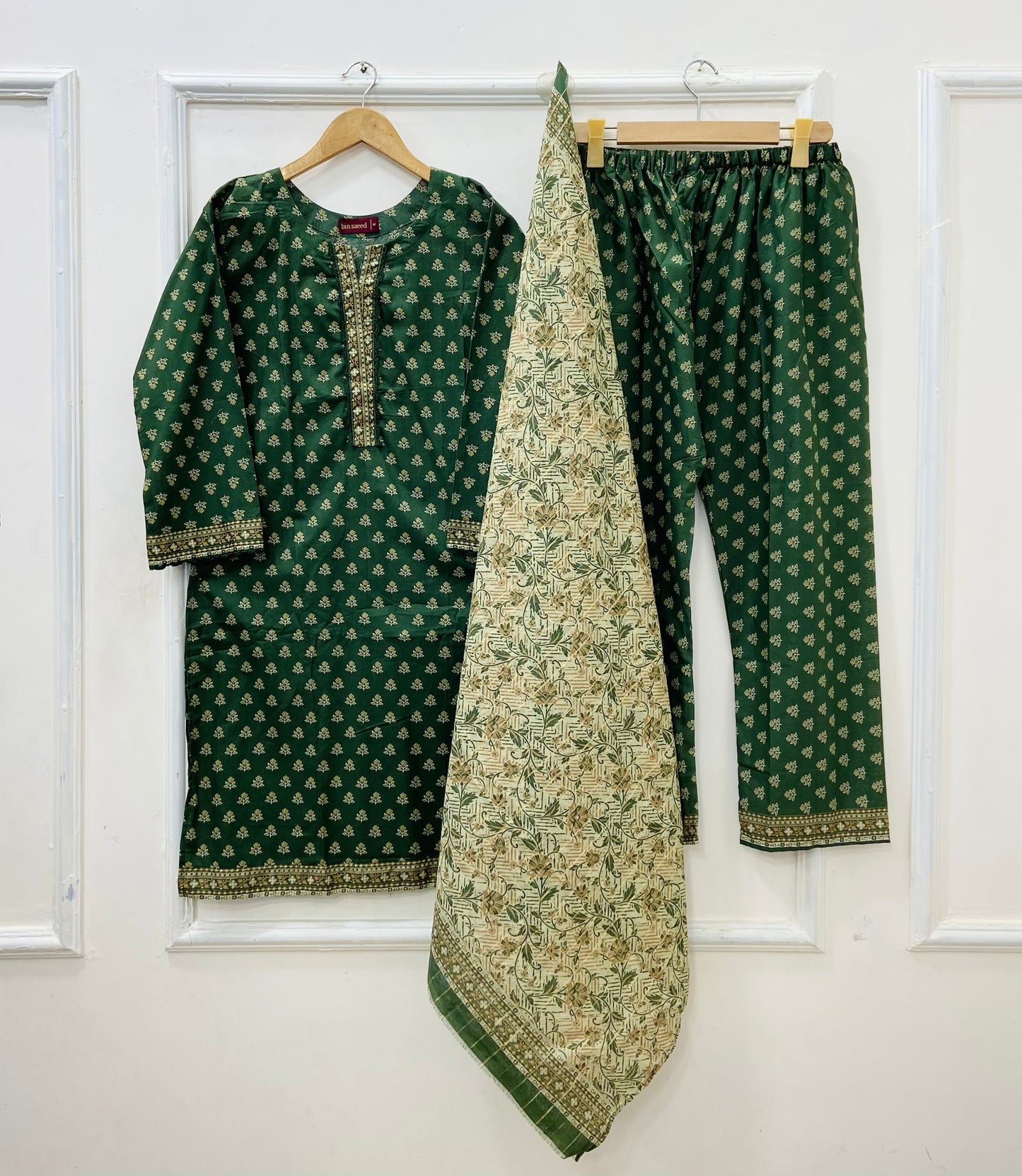 Binsaeed Lawn | 3PC