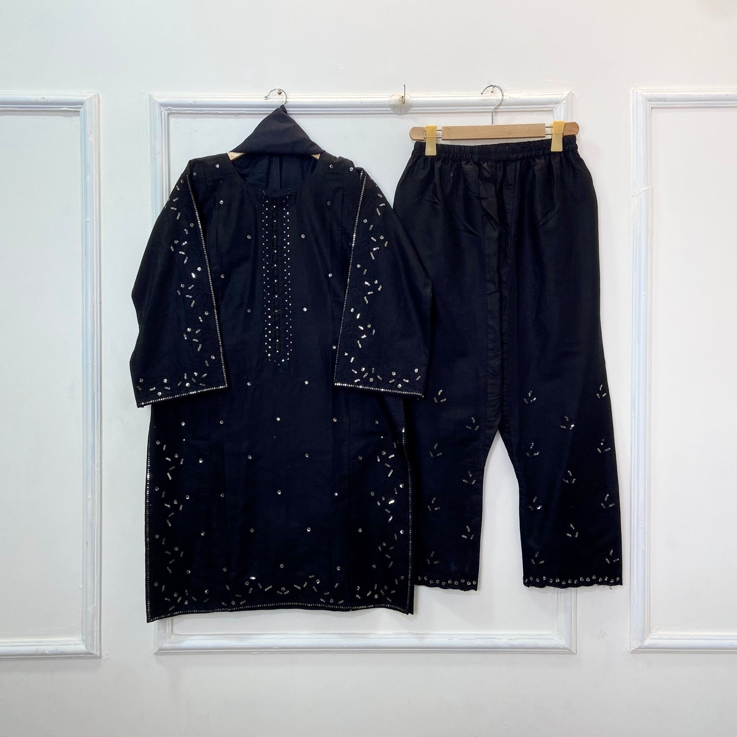 Starlight Embroidered 3PC (Premium Cotton) D-378