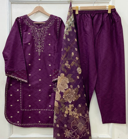 Eid Edit | 3PC Cotton D-606