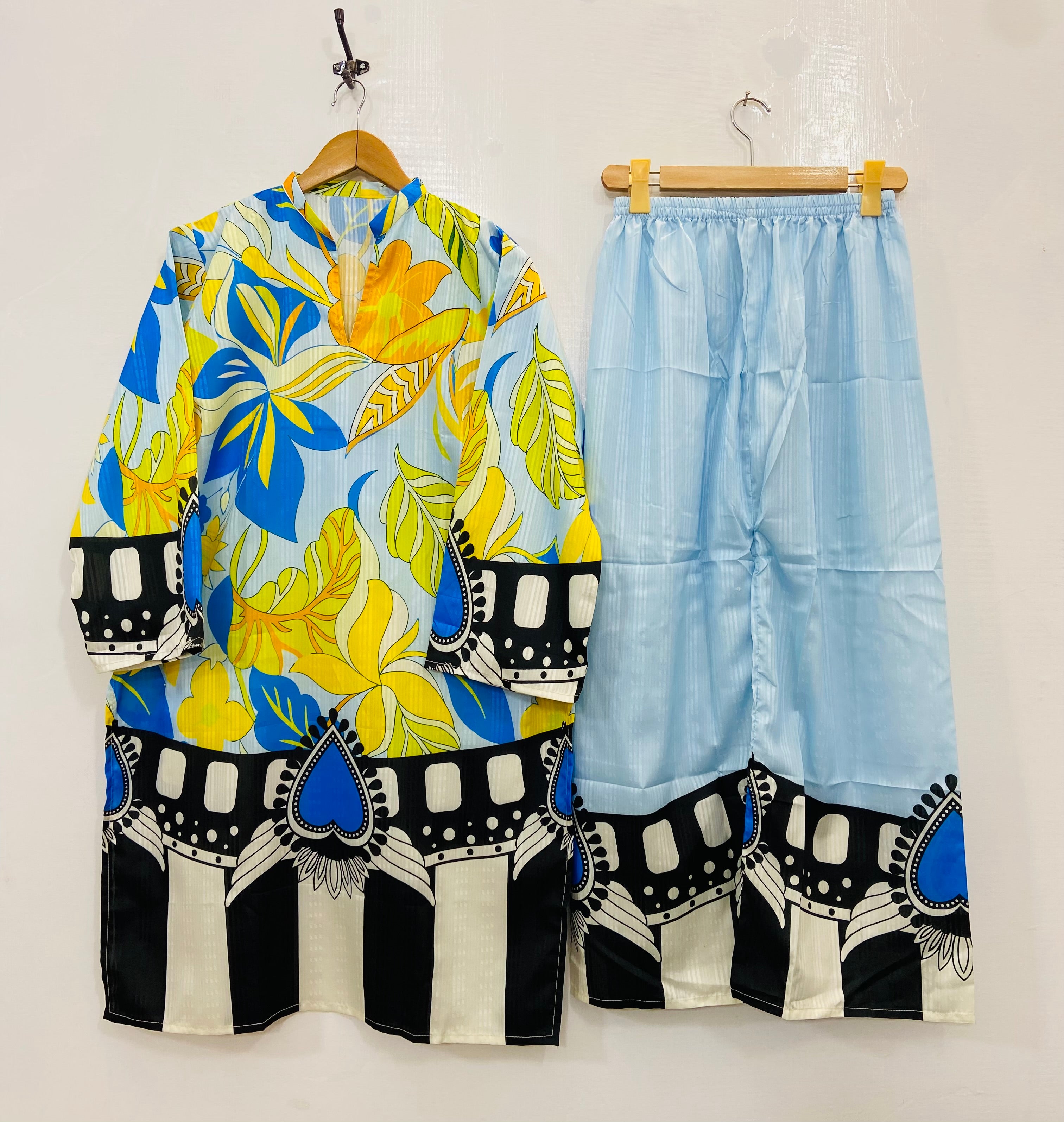 Garden Co-Ord Sets (Swiss Silk) D-139
