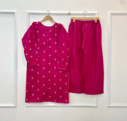 Regular Embroidered Chic 2PC (Khaddar) D-223
