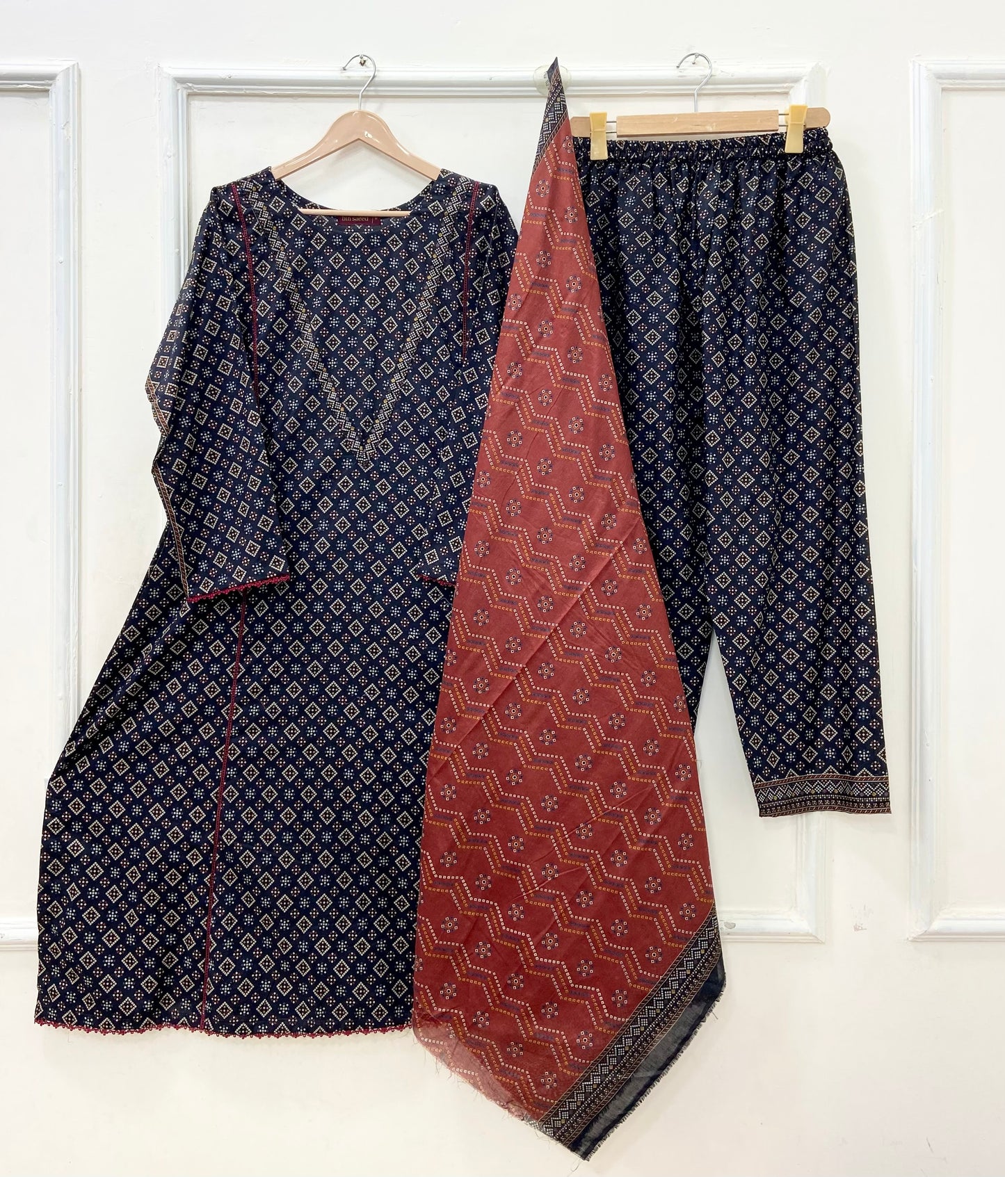 Summer A-Line Frocks | Binsaeed Lawn D-628
