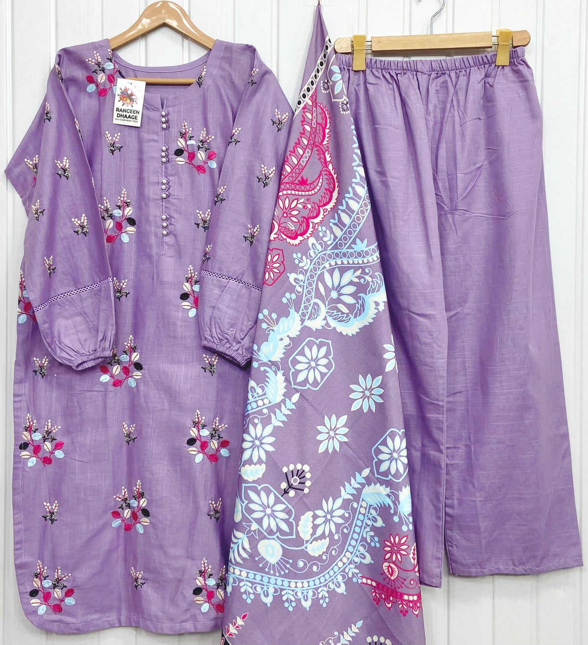 Article: D-1180 Khaddar 3piece