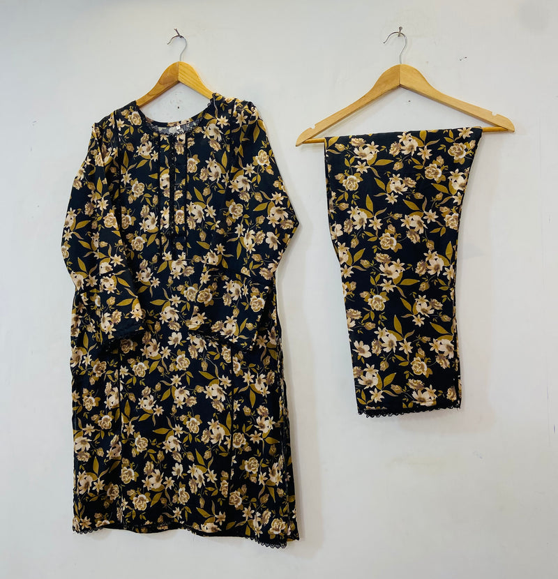 Joint Lace Beauty 2PC (Lawn) D-83