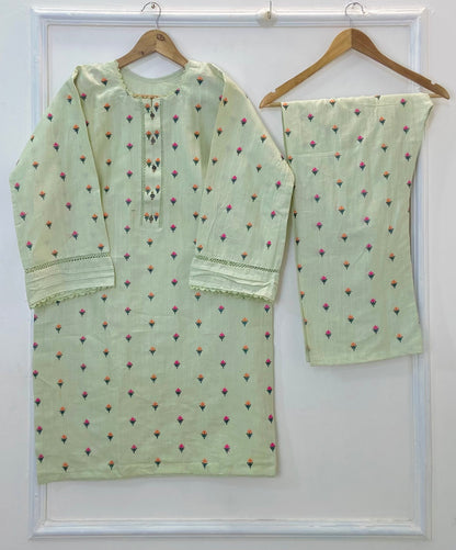 Tulip Embroidered 2PC (Khaddar) D-263