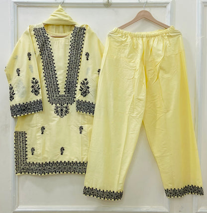 Patakha Farshi | 3PC Lawn Cotton D-583