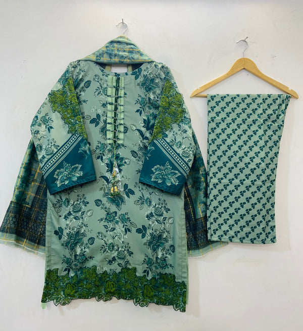 Rani Embroidered 3PC (Swiss Lawn) D-37