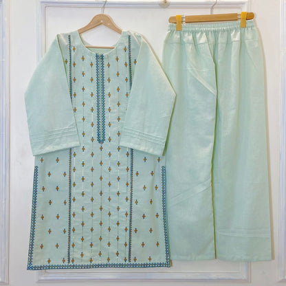 Premium Embroidered 2PC (Khaddar) D-294