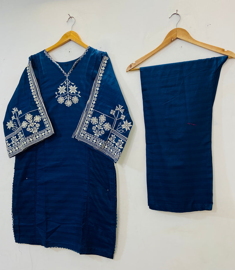 Embroidered 2PC (Cotton Lawn) D-66
