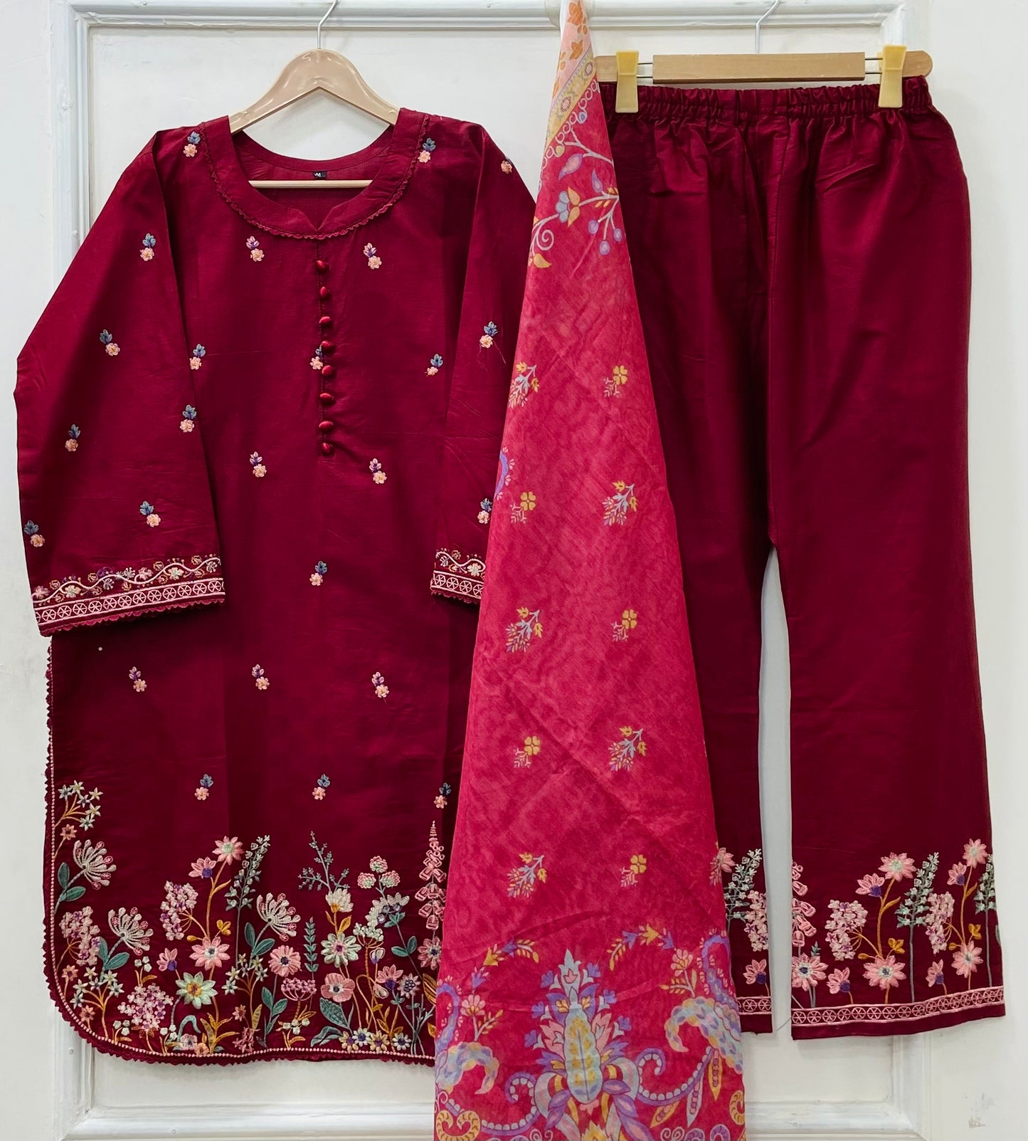 Floral Garden | 3PC Cotton D-587