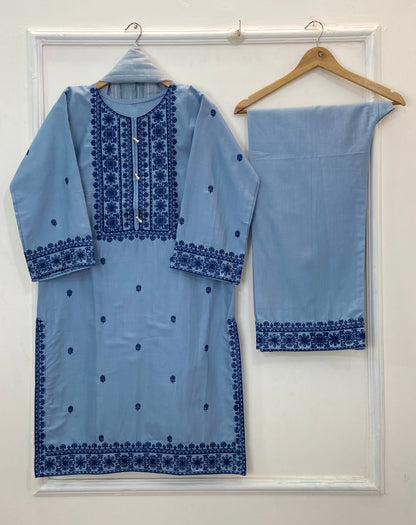 New Winter Edit 3PC (Khaddar) D-206