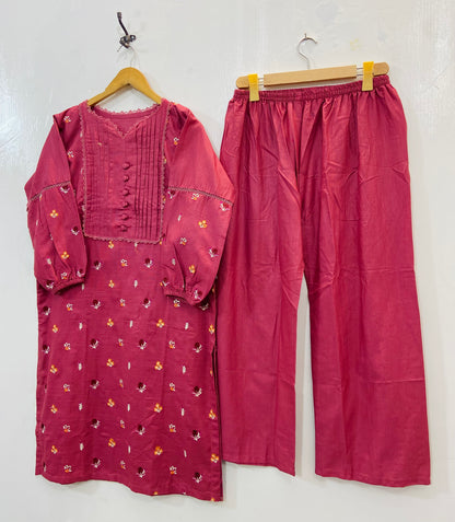 Embroidered Charm 2PC (Khaddar) D-154