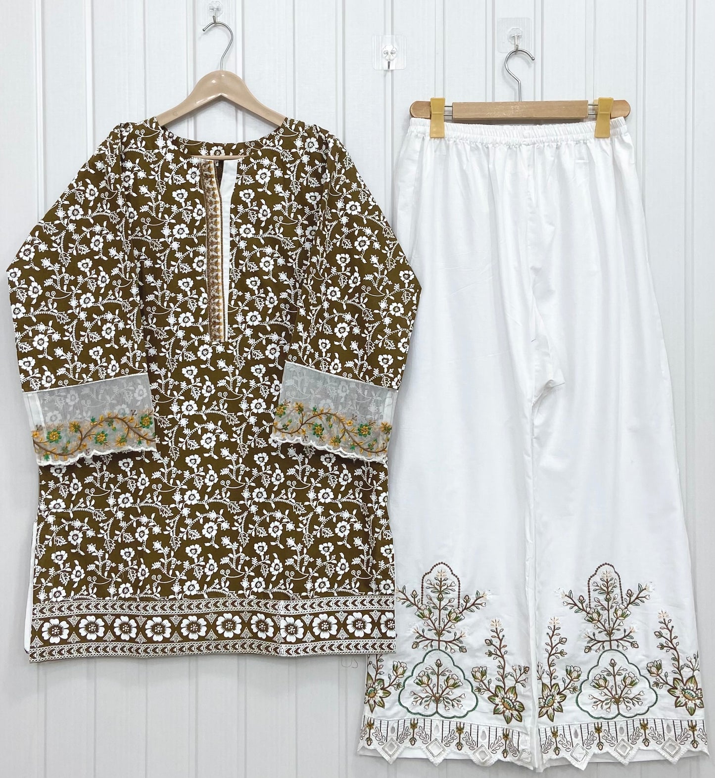 Article no: D-721 Cotton Lawn 2Piece