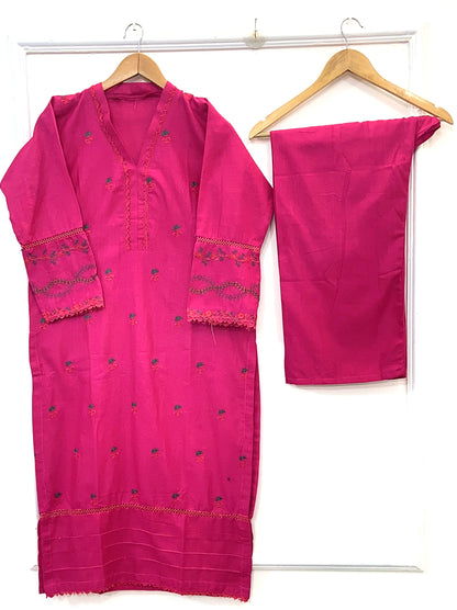 Charming Embroidered 2PC (Best Seller) (Khaddar) D-164