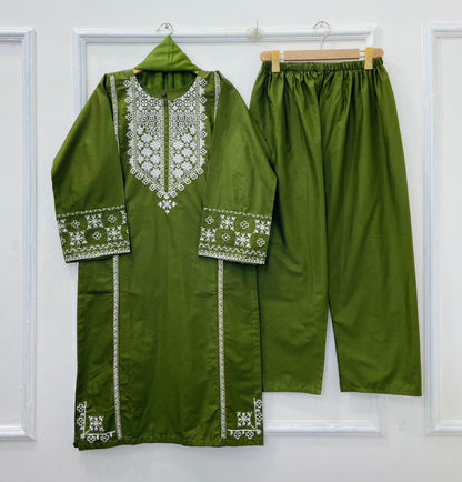 Eid Series: 3PC (Cotton) D-518