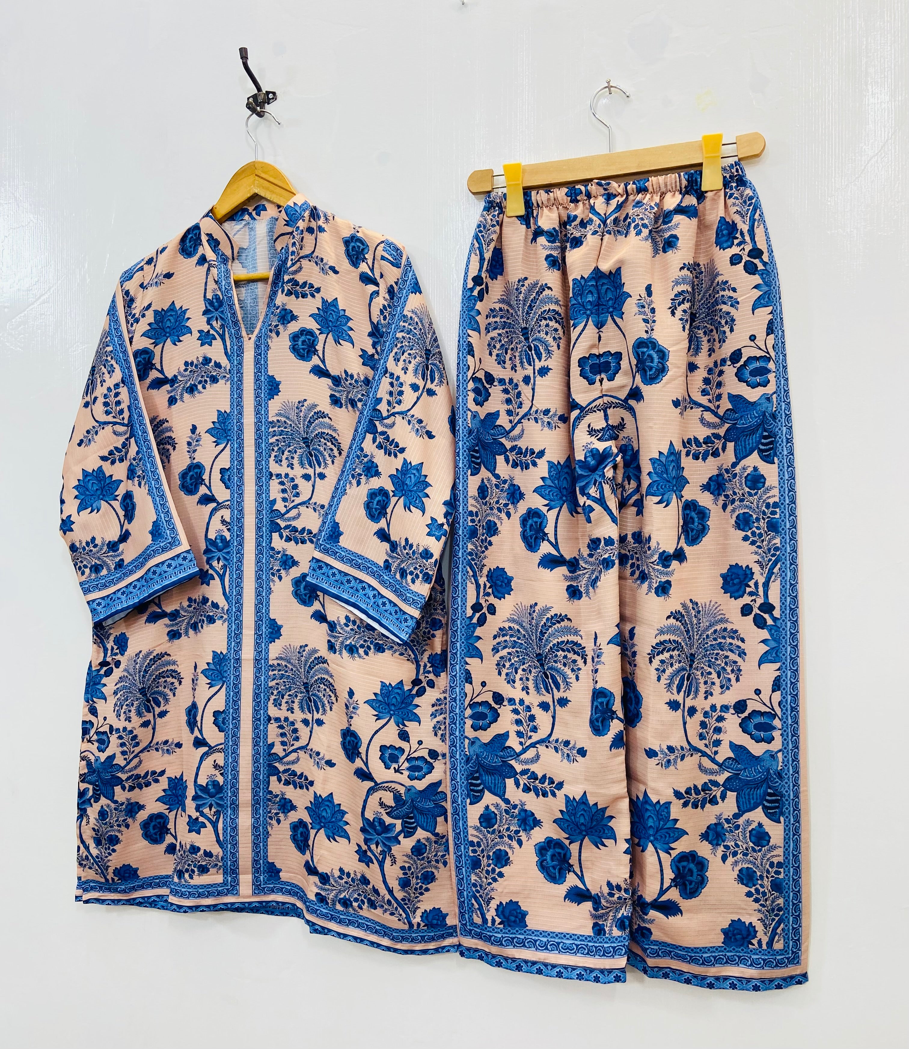 Rainbow Rush Co-Ord Set (Swiss Silk) D-118