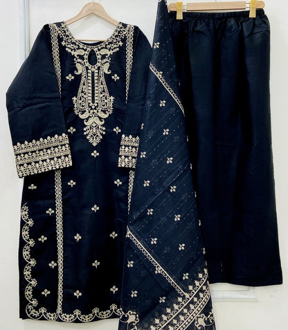 Eid Series: 3PC (Cotton) D-535