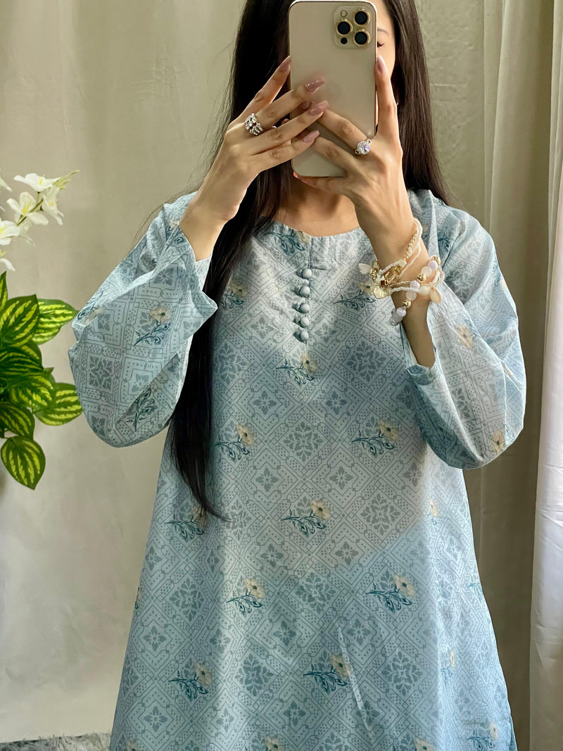 Printed Farshi 2PC (Lawn) D-44