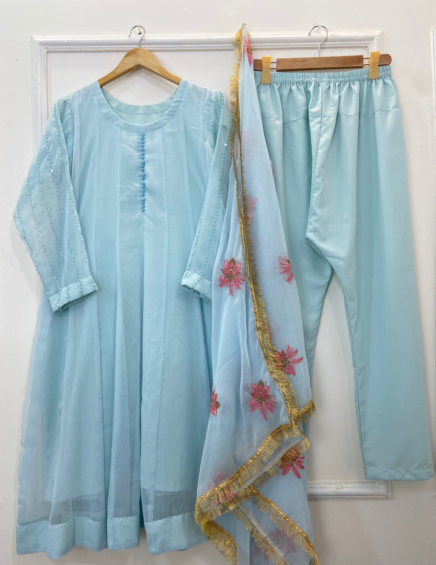 Chiffon Luxe Wear 3PC (Best Seller) D-322