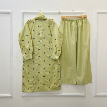 Gorgeous Embroidered 2PC (Premium Cotton) D-391