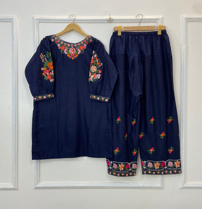 Embroidered Farshi Beauty 2PC (Khaddar) D-176