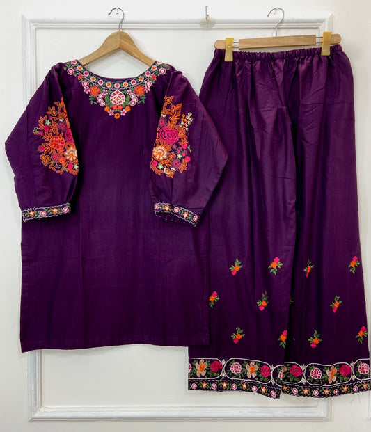 Embroidered Farshi Beauty 2PC (Khaddar) D-176
