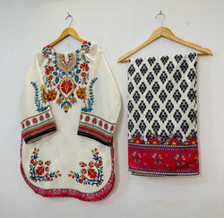 Elegant Trendy Co-Ord Sets (Swiss Silk) D-67