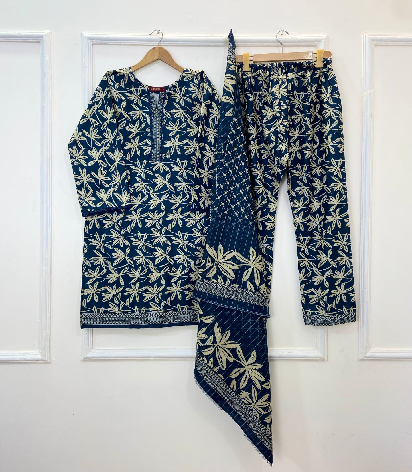 Bin Saeed’s Winter Edit 3PC (Khaddar) D-229