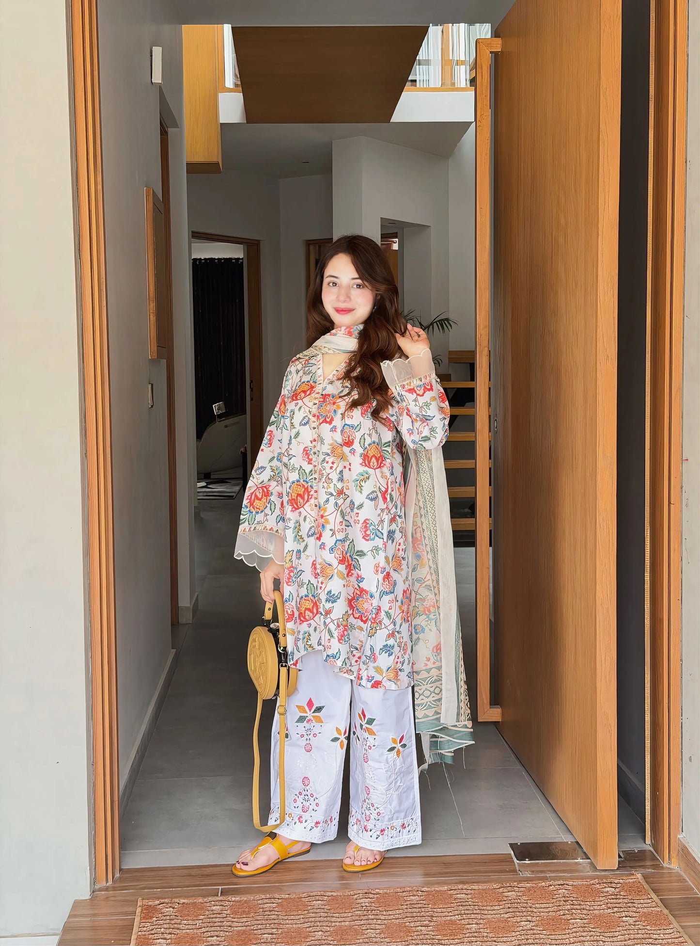 Garden Laserwork | 3PC Cotton Lawn D-546