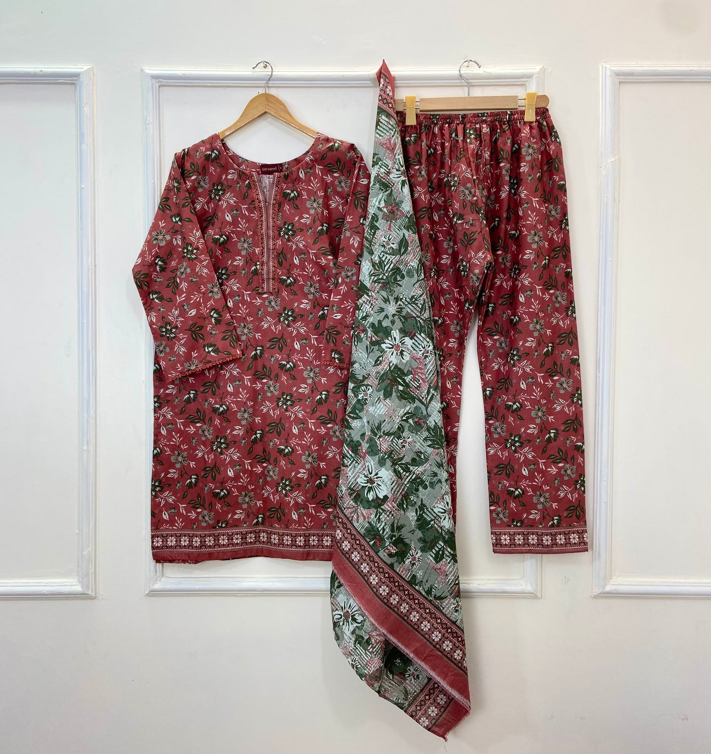 Bin Saeed’s Winter Edit 3PC (Khaddar) D-229