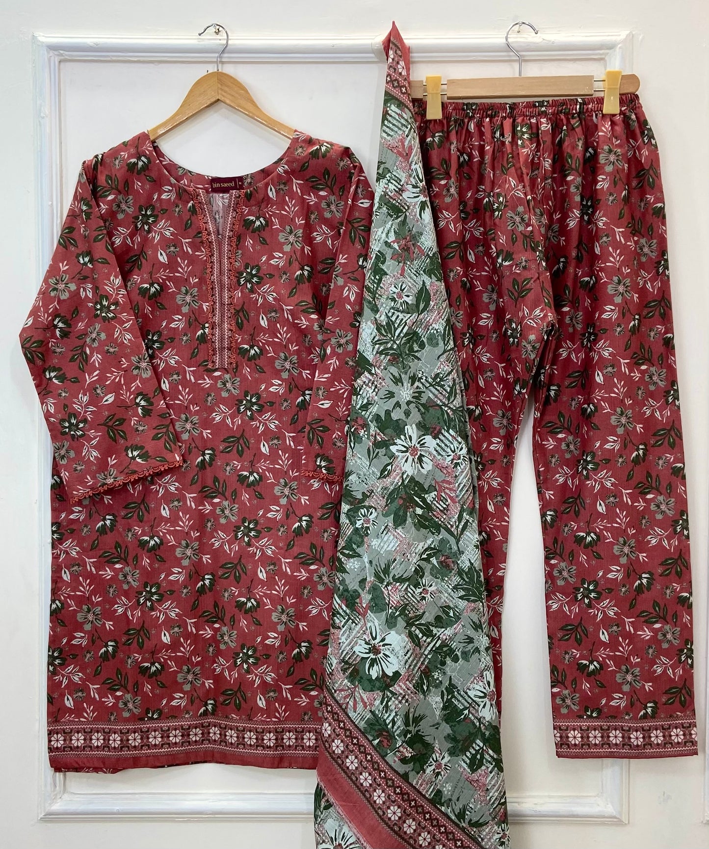 Bin Saeed’s Winter Edit 3PC (Khaddar) D-229