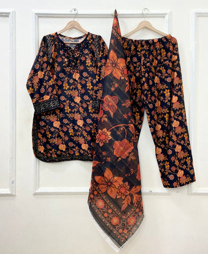 Summer Splash | Farshi Lawn D-645