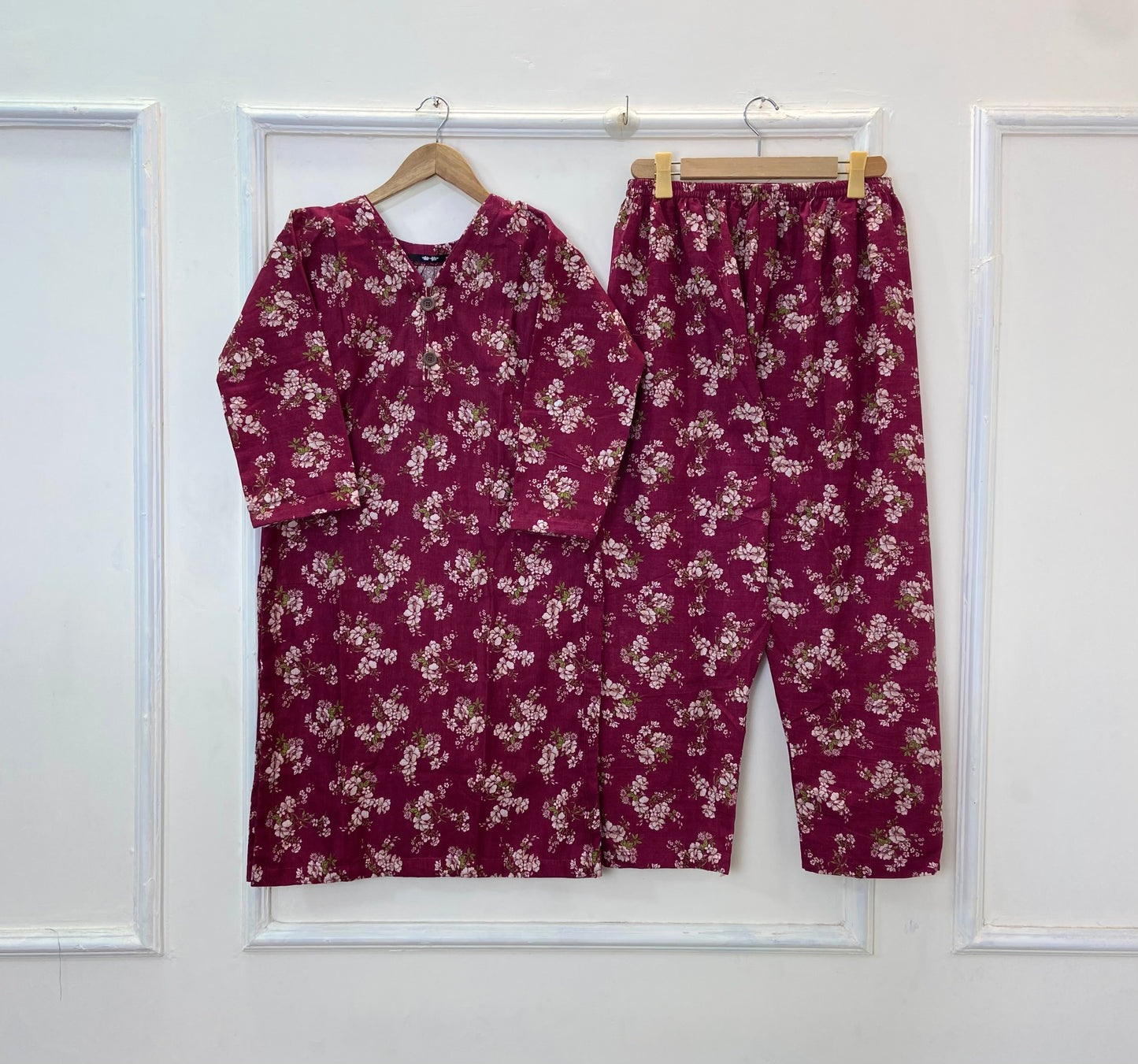 Warm Printed Co-Ord Sets (Khaddar) D-288