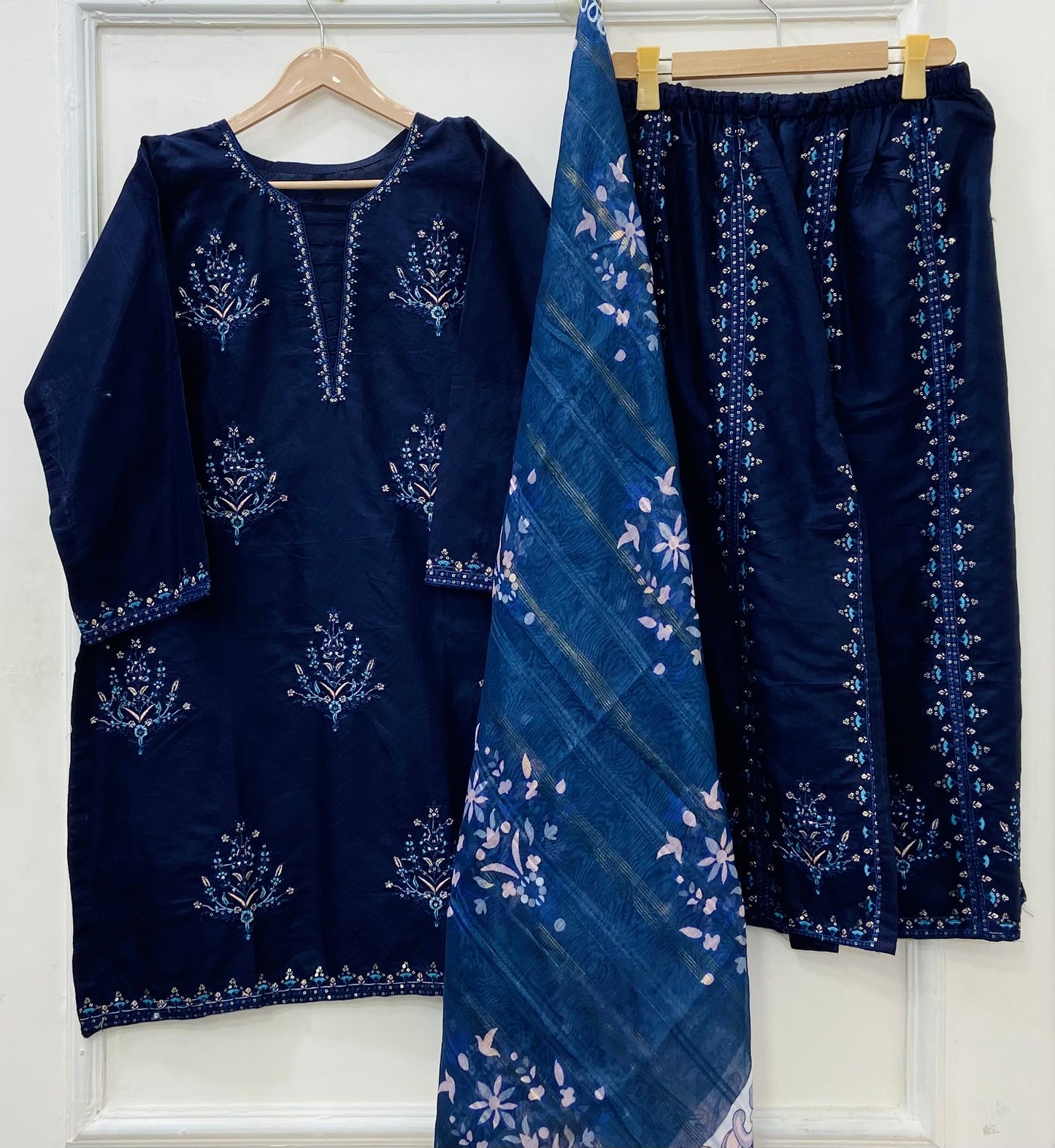 Festive Wear | 3PC Cotton D-586