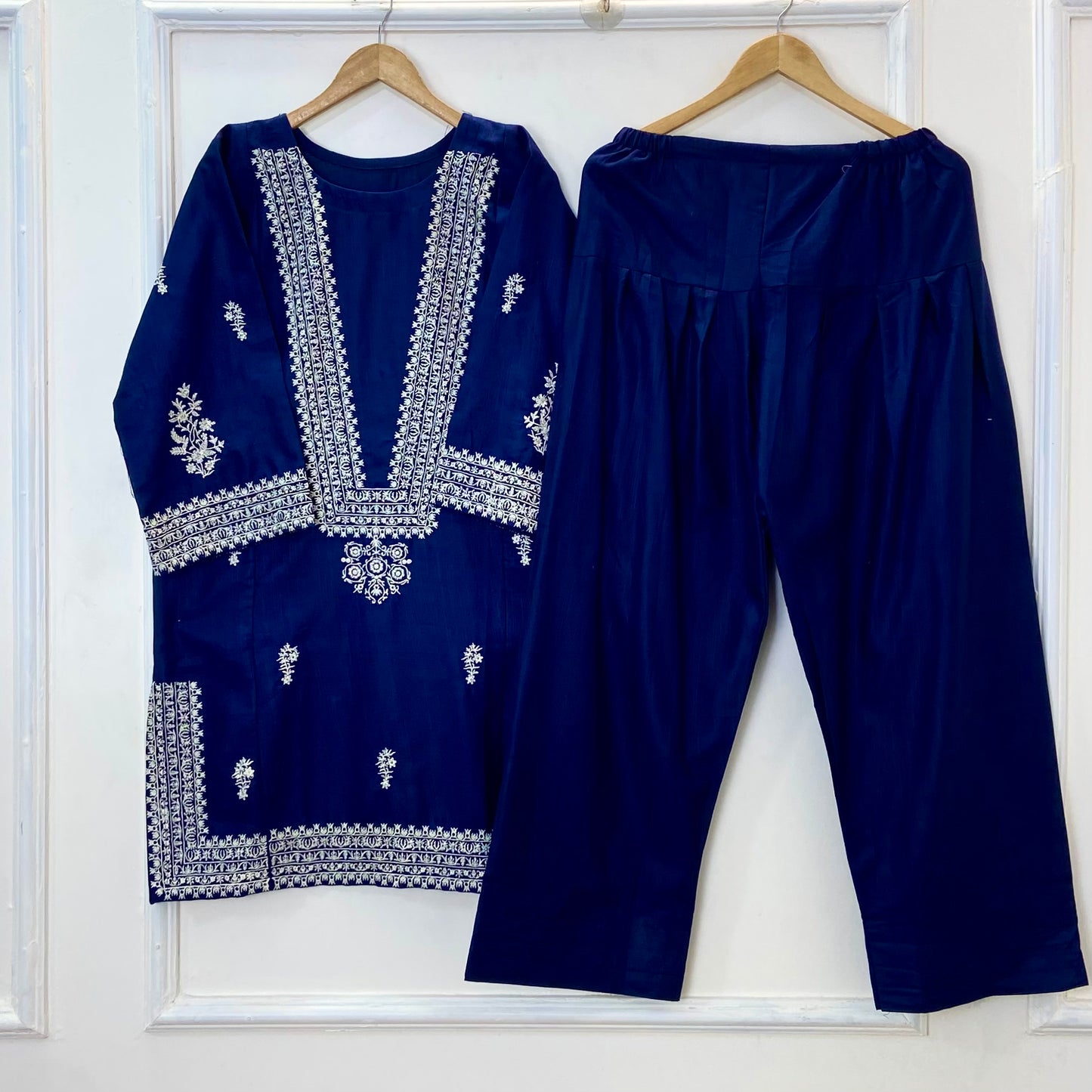 Embroidered Azure 2PC (Khaddar) (Hot Seller) D-293