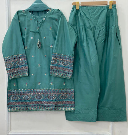 Noor-e-Eid | 3PC Cotton D-471