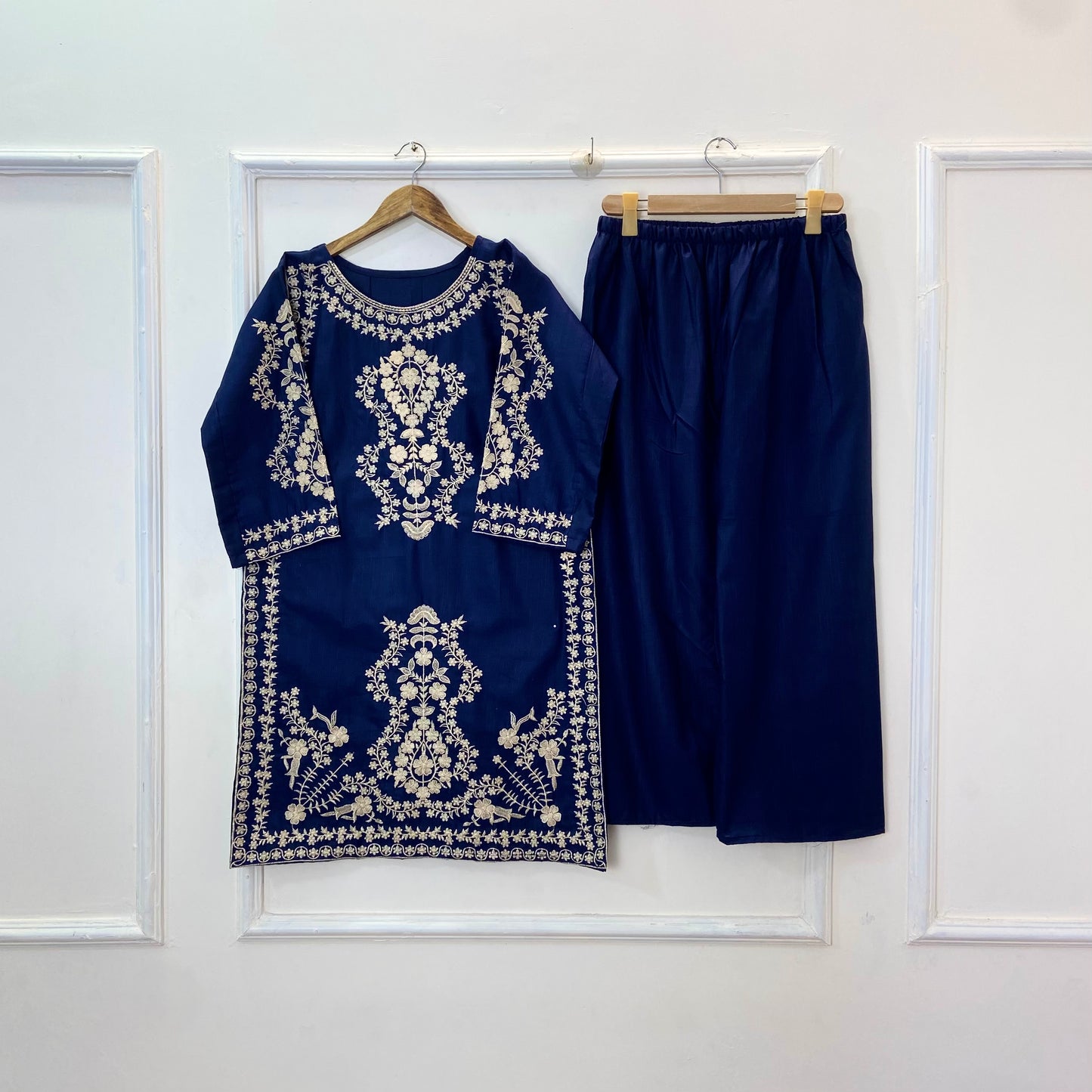 Heavy Embroidered 2PC (Khaddar D-299