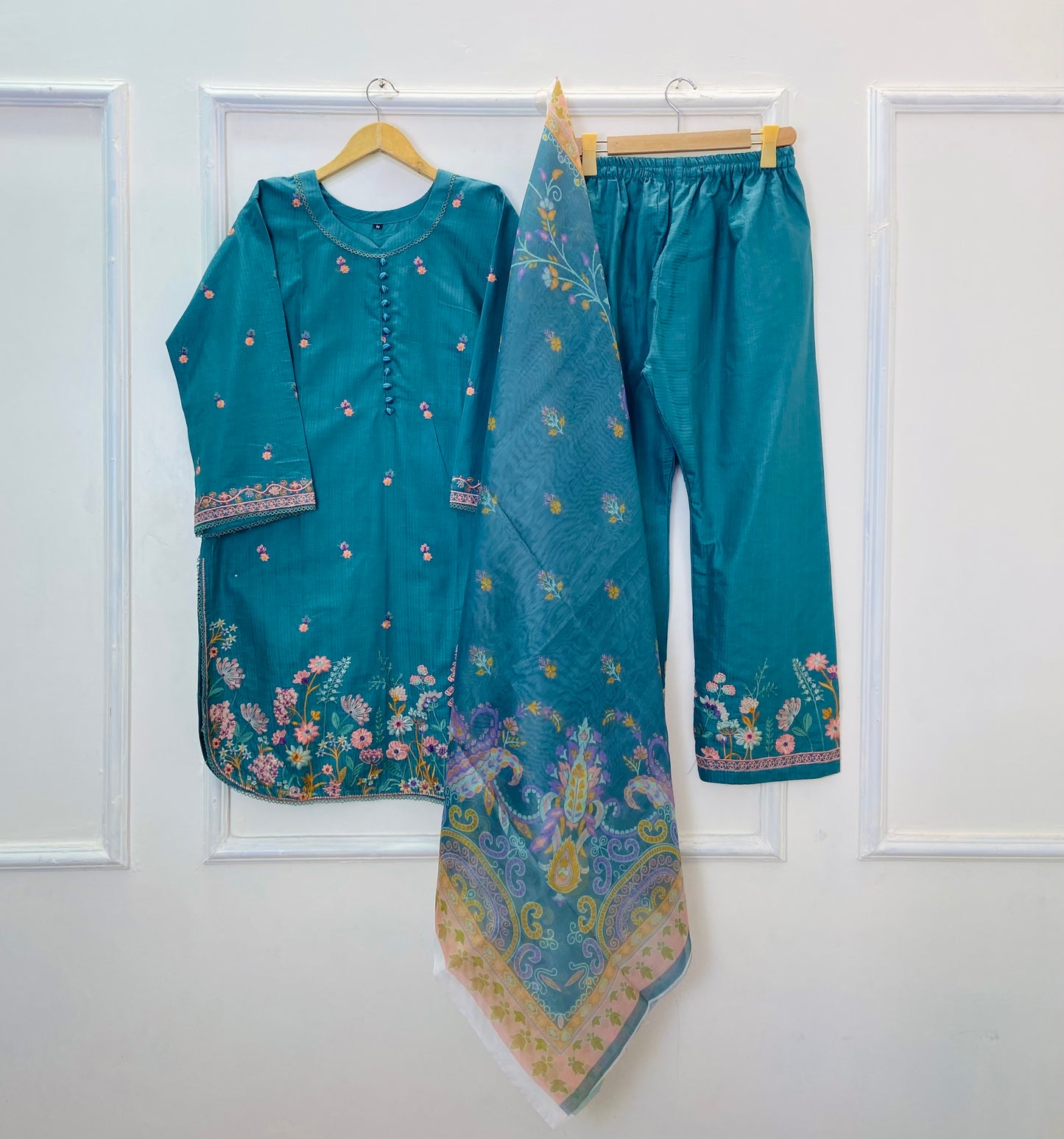 Floral Garden | 3PC Cotton D-587