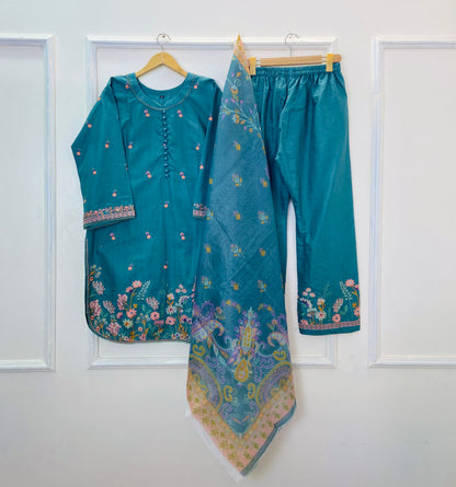 Floral Garden | 3PC Cotton D-587