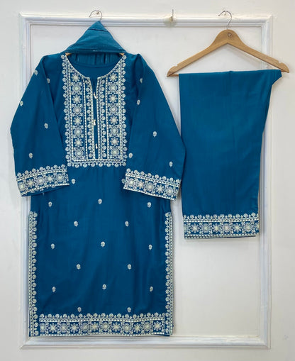 New Winter Edit 3PC (Khaddar) D-206