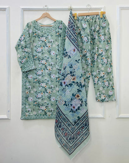 Emerald 3PC | Premium Lawn