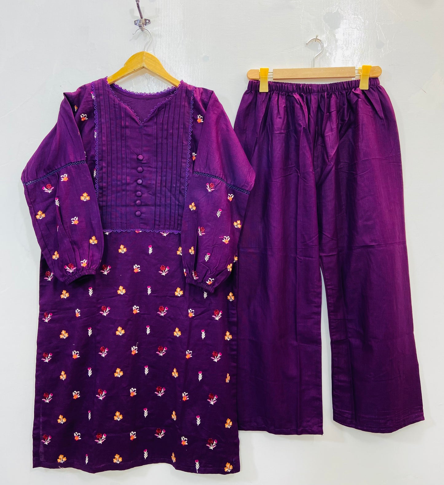 Embroidered Charm 2PC (Khaddar) D-154