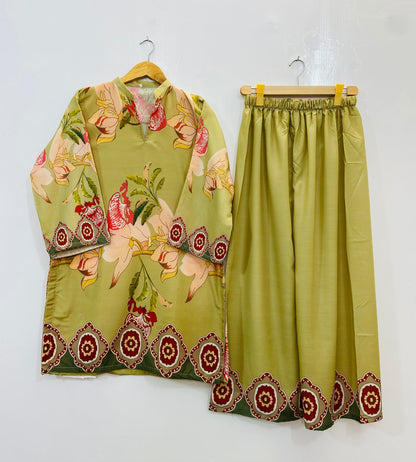 Garden Co-Ord Set (Swiss Silk) D-82