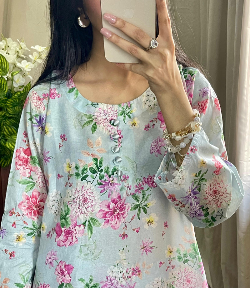 Printed Farshi 2PC (Lawn) D-44