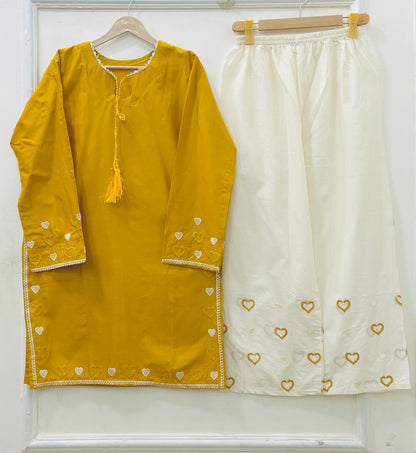 Heartloom Co-Ord Set | Premium Cotton D-663